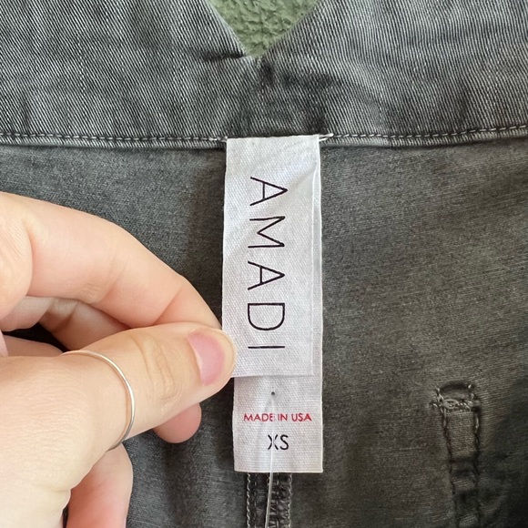 NWT Anthropologie High-Waisted Gray Ankle Pants - Picture 5 of 7